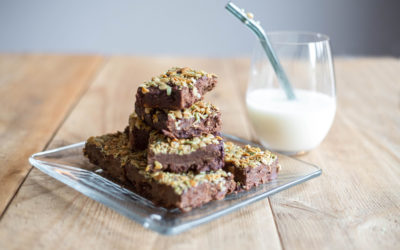 Easy holiday recipes: Healthy chocolate Christmas brownies recipe